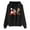 Black, variant on Hatchima Oversized Hooded Cardigans for Women,Women's Fashion Casual Printed Long Sleeve Blouse,Christmas Printed Pullover Tops Hoodies