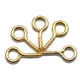 thumbnail image 4 of 100 Pedazos De Oro Plateado Robusto Metal Tornillo Ojo Pin Clavijas Para Joyería, 4 of 5