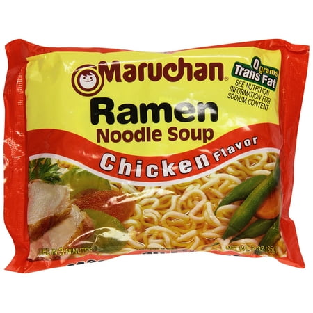 Maruchan, Ramen Noodle Soup, Chicken Flavor, 3 Oz