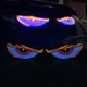 thumbnail image 5 of Del Automóvil Devil Ojero Ligero Delantero Babyer Vidrio CAR DINÁMICO DIABLO OJO PELQUEZA 2 PCS LED 11 Modos Accesorios Automáticos, 5 of 9