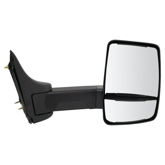Trail Ridge Tow Mirror Manual Textured Black Passenger RH for GM Cutaway Van Box Truck TR00913