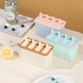 thumbnail image 3 of home DIY ice pop making kit features a fixed handle for easy and quick demolding, perfect for parties, 3 of 9