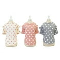 thumbnail image 5 of SPRING PARK Autumn Small Dog Shirts Cotton Pet T Shirt Cute Print Puppy Vest Clothes Undershirt for Pet, 5 of 7