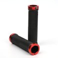 thumbnail image 1 of Puños de bicicleta, puños de manillar, puños de mano, 1 par, goma ergonómica antideslizante para bicicleta, 1 of 5