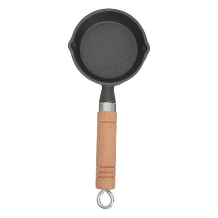 

Homemaxs Iron Egg Frying Pan for Household Use Non-stick Frying Pan Bake Cooker