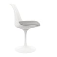 thumbnail image 4 of Aron Living Rose 17.5" Plastic and Metal Dining Chairs in Gray (Set of 2), 4 of 6