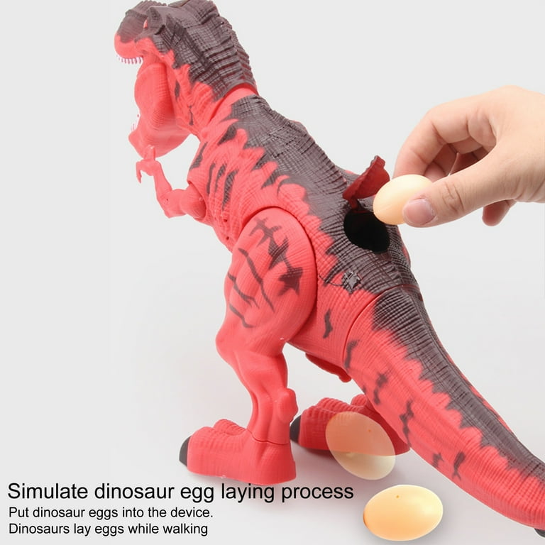 Dinosaur laying eggs toy sale