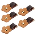 thumbnail image 2 of Zipper Puller Head, Mutifuctional Zipper Slider Flower Shape  For Clothes Or Bags Decor For Zipper Puller Head Replacement Pink,Purple,Blue,Brown,Brown Yellow, 2 of 8