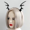 thumbnail image 3 of Serre-tête d'Halloween pour Femmes Devil, Fournitures de Fête Mardi Gras (Trident), 3 of 3