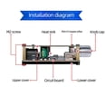 thumbnail image 2 of 2X50W Bluetooth 5.0 Power Amplifier Class D Audio 10W-200W HiFi Stereo Wireless Music Player USB Sound Card Digital AMP, 2 of 5