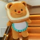 thumbnail image 1 of Peluche de oso de mantequilla kawaii, muñeco de peluche de dibujos animados, almohada, decoración del hogar, Navidad, cumpleaños, regalos exquisitos, 40cm, 1 of 5