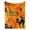 D, variante sur CHENMEI Couverture d'Halloween Joyeuse Halloween Couverture Douce Thème d'Halloween Citrouille Sorcière Chauve-Souris