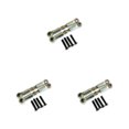 thumbnail image 2 of maskred Aluminum Alloy Front Rear Servo Link For 1/18 Hobbico Dromida RC Car S Performance With Aluminum Alloy Front Rear Servo silver 3Set, 2 of 6