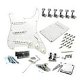 thumbnail image 1 of Xuanheng Kits de Guitare Électrique DIY Portables Rétro Multifonctions Plaque Arrière Accessoires Blanc A, 1 of 8
