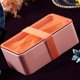 thumbnail image 2 of Fiambrera Rectangular Rewera Portátil Sellada Almuerzo Bento Box Rosa 1100ML, 2 of 5