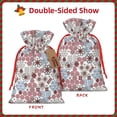 thumbnail image 2 of Pofeuu Abstract Floral Print Burlap Bags with Drawstrings Drawstring Gift Bags Pouch Bag for Thankgiving Birthday Party Gift Wrapping Treats and Party Favors-Small, 2 of 9