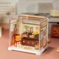 thumbnail image 2 of Rolife Mini Dollhouse Super Creator Plastic Building Set Toys Playset Gifts for Teens Adults, Butter Bakery House, 2 of 6