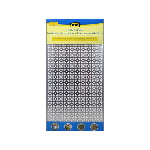MD Metal Sheet 12x24" Aluminum Chainlink