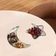 thumbnail image 5 of Juego de bandejas de 2 piezas: Platos para servir decorativos y resistentes, ideales como platos para servir, aperitivos o postres para de café, 5 of 7