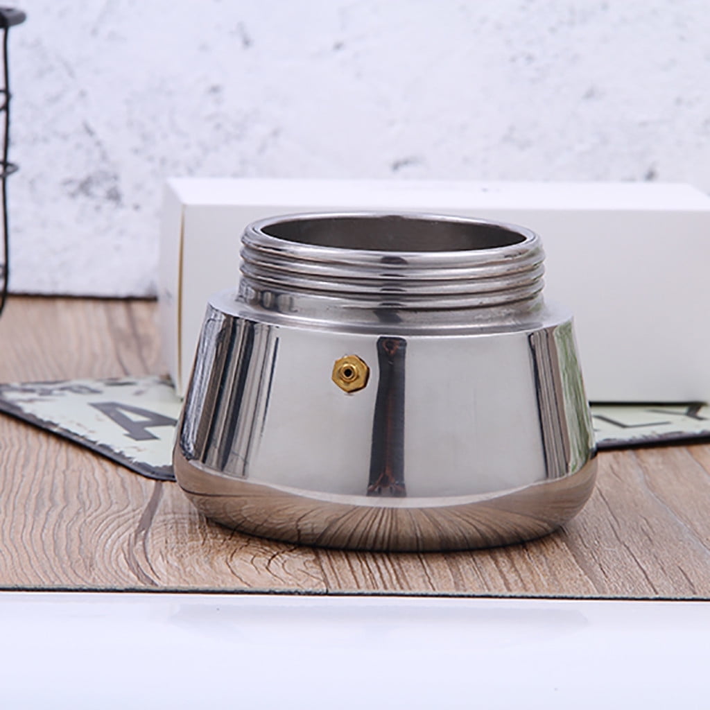 Stainless Steel Coffee Pot,Coffee Maker,Latte Percolator Stove,Stainless Steel Coffee Pot Percolator Stovetop Latte Maker Percolator Stove Top,Coffee Maker Pot for Camping Or Home Use,6 Cups