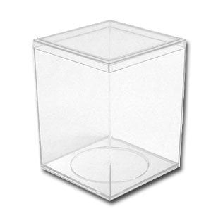 Details about   24 Clear Acrylic Display Case Box 4 X 4 X 8 Doll Beanie baby protective 
