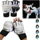 thumbnail image 3 of Guantes de boxeo con protector de mano para lucha de Taekwondo, color azul, 1 par, 3 of 5