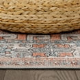 thumbnail image 2 of CAMILSON Oriental Retro Persian Traditional Vintage Distressed Non-Shedding Indoor Area Rug(4002-Orange 2x3), 2 of 9