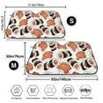thumbnail image 3 of Balery Sushi Roll Print Car Windshield Sun Shade,Windshield Sunshade for Car Pickup Truck SUV Accessories-Small, 3 of 7