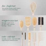 EcoTools Double-Sided Bamboo Hair Comb for Detangling and Styling