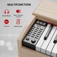 UMOMO 88 Key Weighted Digital Piano, Both Desk Piano & Vanity Desk