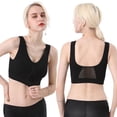 thumbnail image 2 of Xucatan Seamless Support Sports Bras, Wirefree Yoga Bra with Removable Padding, Breathable Athletic Top, Women's Workout Wear Gift, 2 of 4