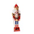 thumbnail image 2 of Tachiuwa Christmas Nutcracker Ornament,Miniature Nutcracker Figures,Craft,DIY Toy Classic Gift Figures Christmas Figure for Xmas Decor red, 2 of 10