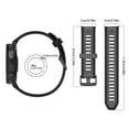 thumbnail image 3 of Pulsera de silicona deportiva de color sólido a prueba de sudor con ajuste cómodo y amplia compatibilidad compatible con Smartwatch, 3 of 5