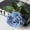 Blue, variant on 5PCS Rose Artificial Flower, Single Stem Fake Flowers Bridal Wedding Bouquet, Realistic Blossom Flora for Home Garden Party Hotel Office Decorations