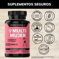 thumbnail image 4 of Multivitaminico De Mujer Beyond Vitamins Con 23 ingredientes y Vitamina D3 60 Cápsulas, 4 of 9