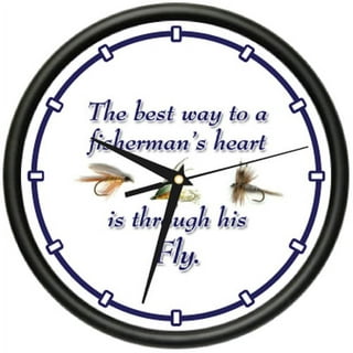 Fly Fishing Clock