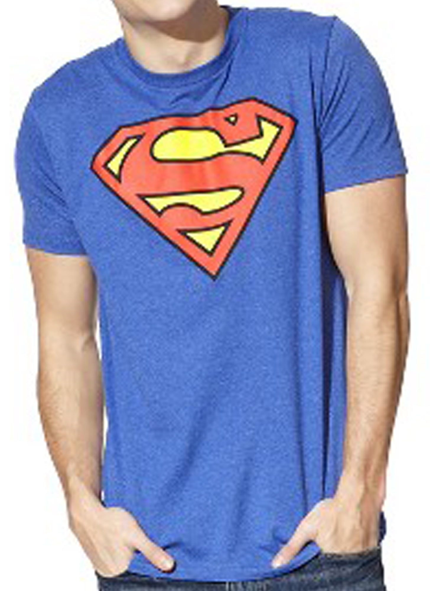 Superman Logo DC Comics Men's Big 