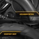 thumbnail image 5 of Funda de volante CAT HexSport negra de fibra de carbono de 38 cm, 5 of 7