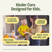 (2 pack) KinderFarms Electrolyte Solution Drink for Kids & Adults, Fruit Punch, 1 Liter