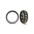thumbnail image 4 of Mens Black Titanium Woven Band Ring (9mm), 4 of 5