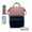 Pink blue, variant on Lequeen Mommy Bag Multifunctional Backpack Large Capacity Maternal And Baby Bag Mom Bag Cross-Border Backpack Upgraded Version,Blue