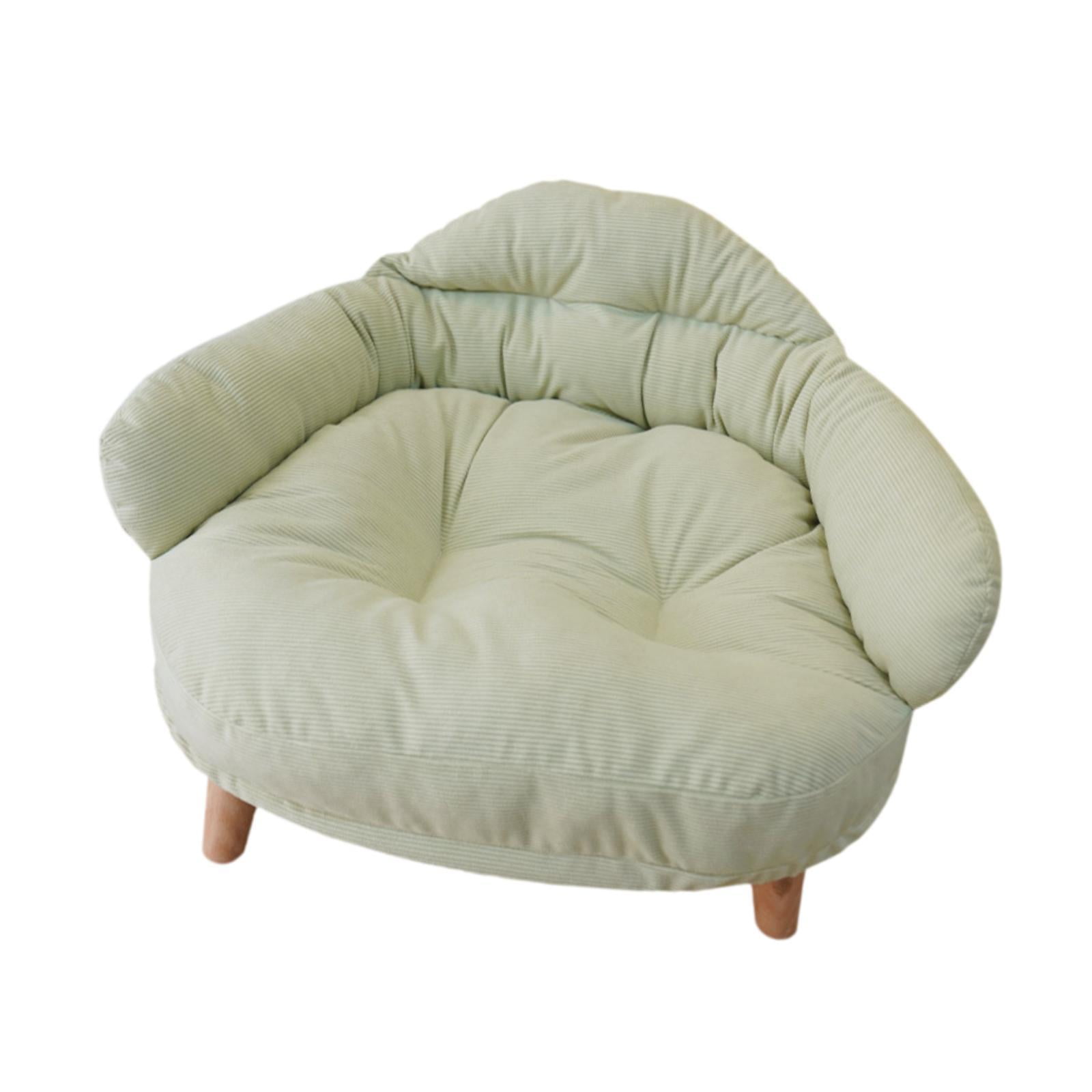 Lazsy Pet Sofa Cat Furniture Sturdy Washable Pet Portable DIY Assembly Nordic Pet Sofa