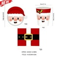 thumbnail image 2 of KOYPTL 100 Pcs Christmas Paper Plates and Napkins Party Supplies Disposable Christmas Tableware Set with Cute Santa Design Christmas Dinnerware for Holiday Birthday Home Decor Large Serve 40 Guests, 2 of 8