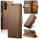 thumbnail image 1 of CaseMe Funda de Cuero para Samsung Galaxy S26+ 5G con Bloqueo RFID, para Samsung Galaxy  S26+ 5G Funda para Mujer y Hombre, Tarjetero con Cierre Magnético, Funda Tipo Folio, Marrón,, 1 of 11