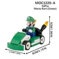 thumbnail image 1 of New Super Mario Ensemble de Blocs de Construction Yoshi Bowser Mini Figurines d'Action Jouets, 1 of 5