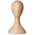 thumbnail image 2 of Zhaomeidaxi Female Plastic Abstract Mannequin Head Wig Hat Cap Dress Forms Display Rack Manikin Head Model Glasses Wig Hair Holder Stand, 2 of 5