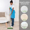 thumbnail image 4 of LandHope Rubber Broom for Clean Indoor&Outdoor,50'' Handle Carpet Rug Rake & Pet Massage Brush,Green, 4 of 8