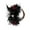07-Black 15.74x17.71x3.94Inch, variant on SHENGXINY 1PCS Halloween Dark Fall Wreaths for Front Door with Maple Leaves,Home Door Pendant Window Display Props for Porch Outdoor Indoor Home Party Prom Decoration 11.81x11.81Inch Red