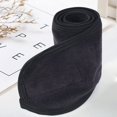 thumbnail image 4 of Cinturón mágico enroscado ajustable para baño, desmaquillado y deporte set de 3 negro. Cinturón de microfibra para el cabello para mujer Maquillaje Spa Cinturón lavable para el cuidado facial, LingWen 1327533222617, 4 of 5