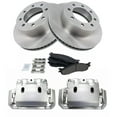 thumbnail image 2 of TRQ Front Ceramic Disc Brake Pads Rotors & Calipers Kit for Ram 1500 2500 3500 BKA14389 Fits select: 2006-2008 DODGE RAM 1500, 2003-2008 DODGE RAM 2500, 2 of 8